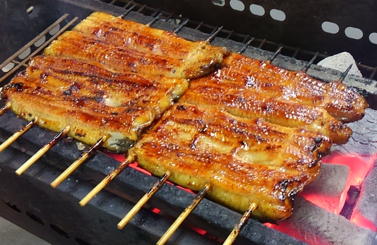 国産うなぎの直焼き