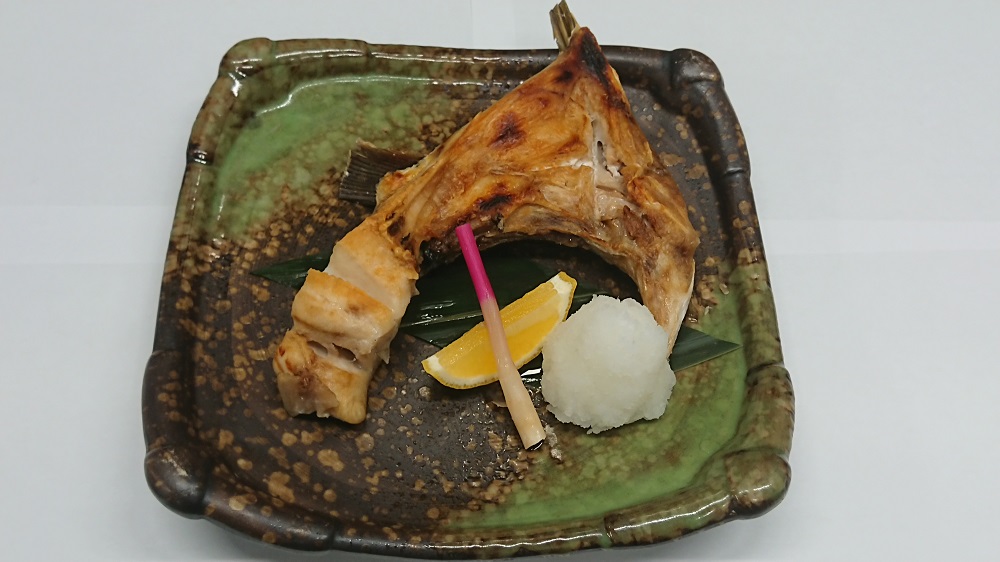 ブリのカマ焼